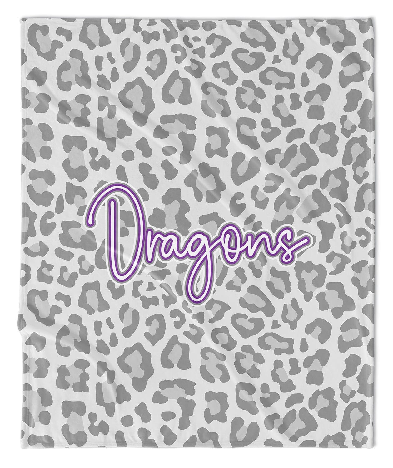 Grey Leopard - Script with 2 Colors