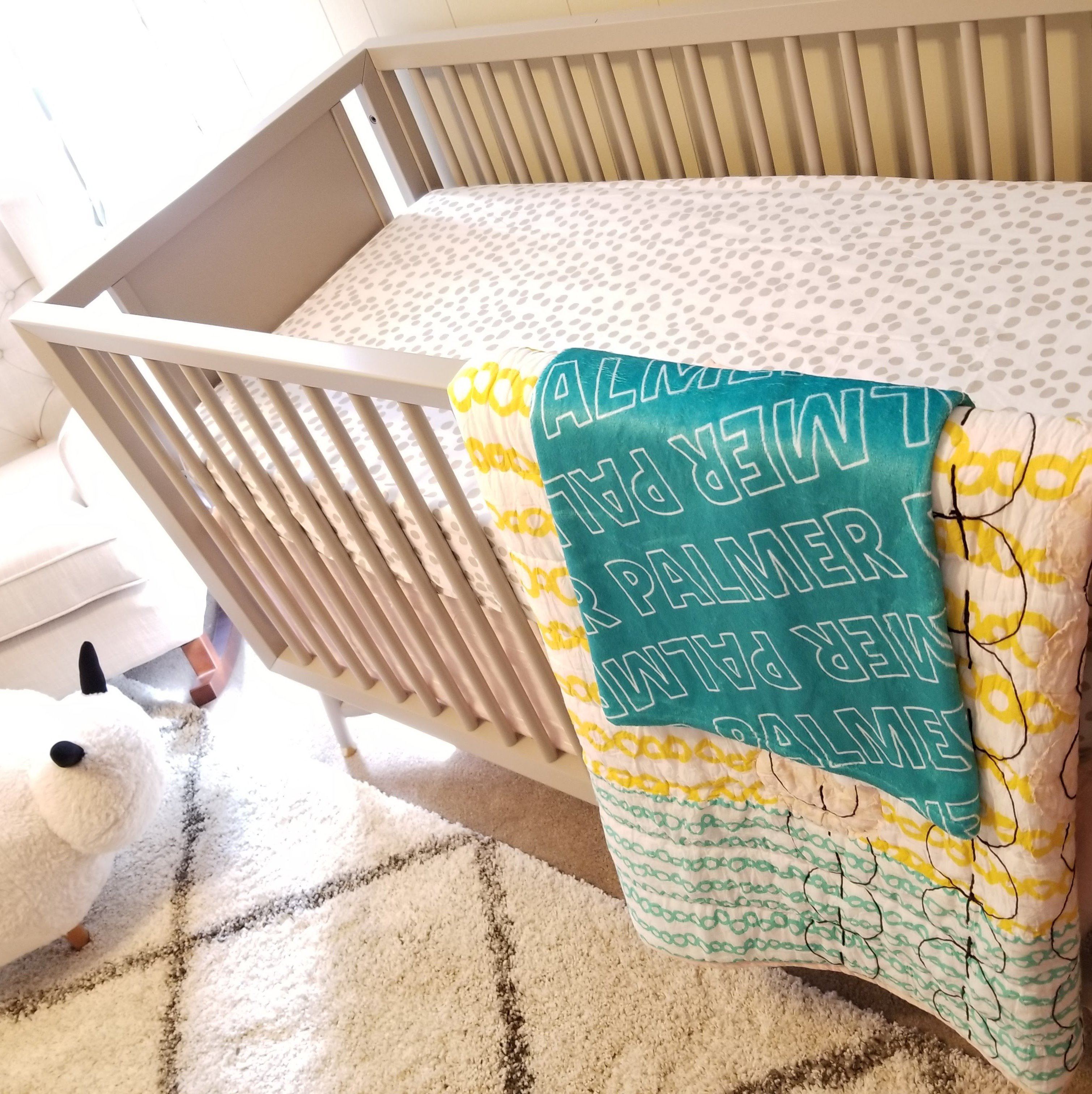 PERSONALIZED NAME BLANKET - OUTLINED