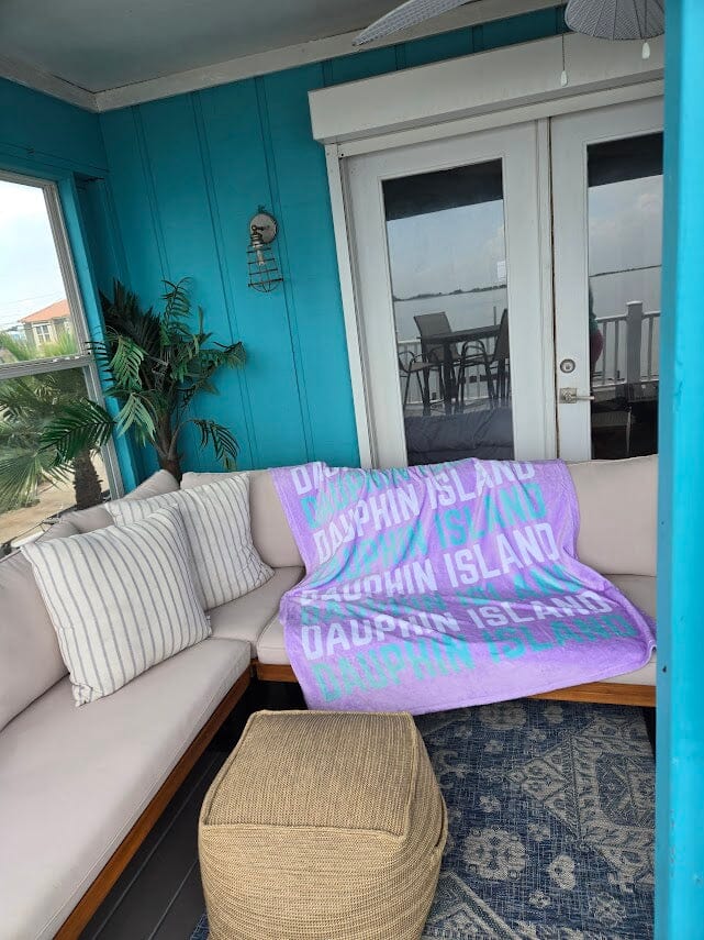 Your City Listed Destination Blanket