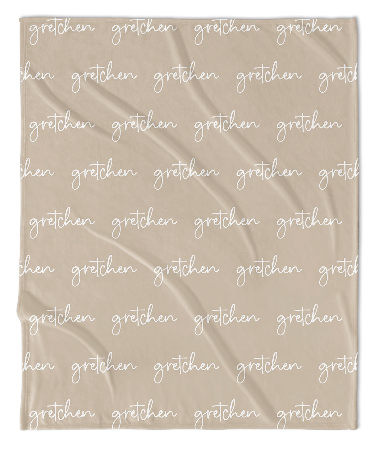 Personalized Name Blanket - Script (ALL COLOR OPTIONS)
