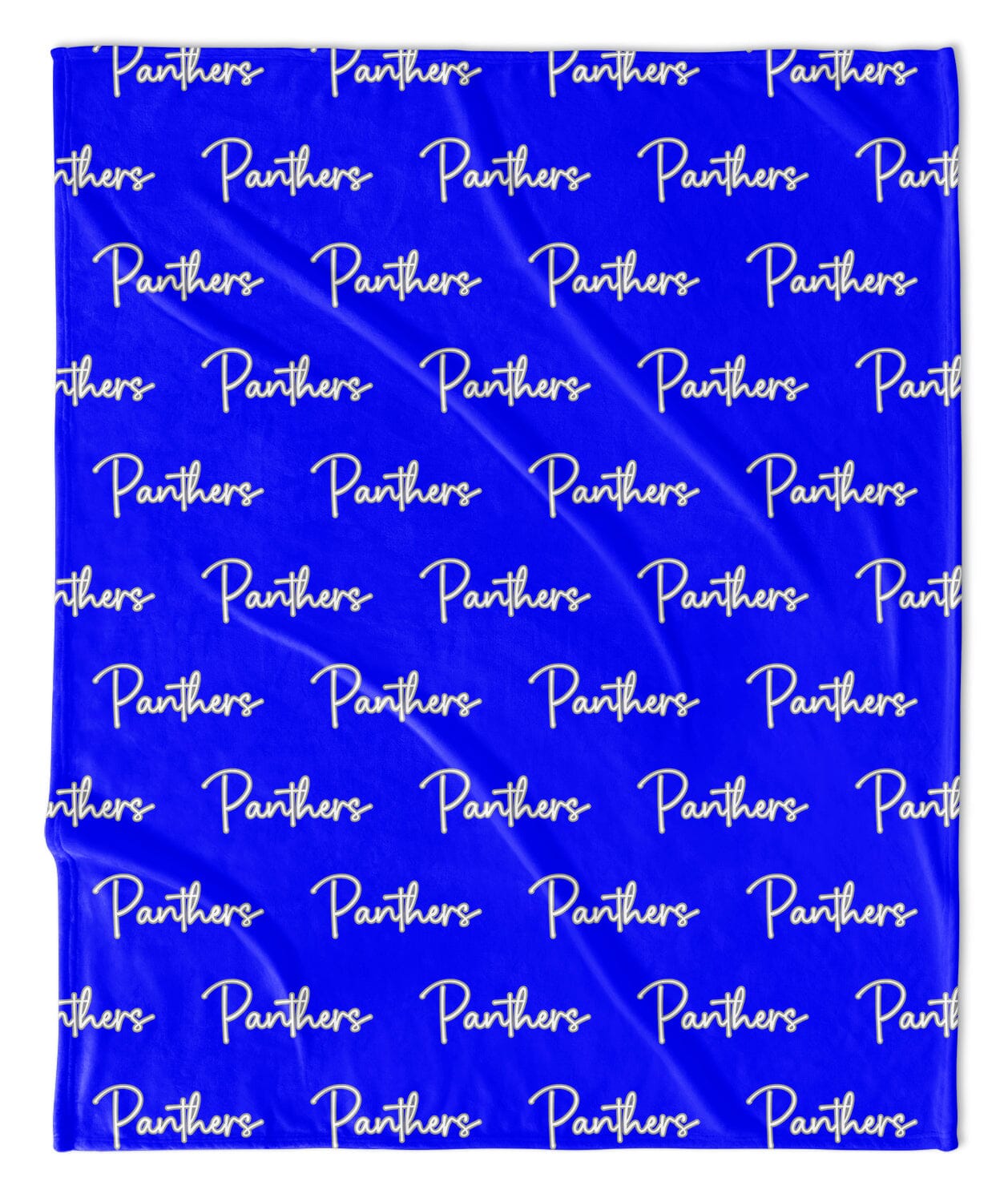 Cursive Repeat Mascot Blanket
