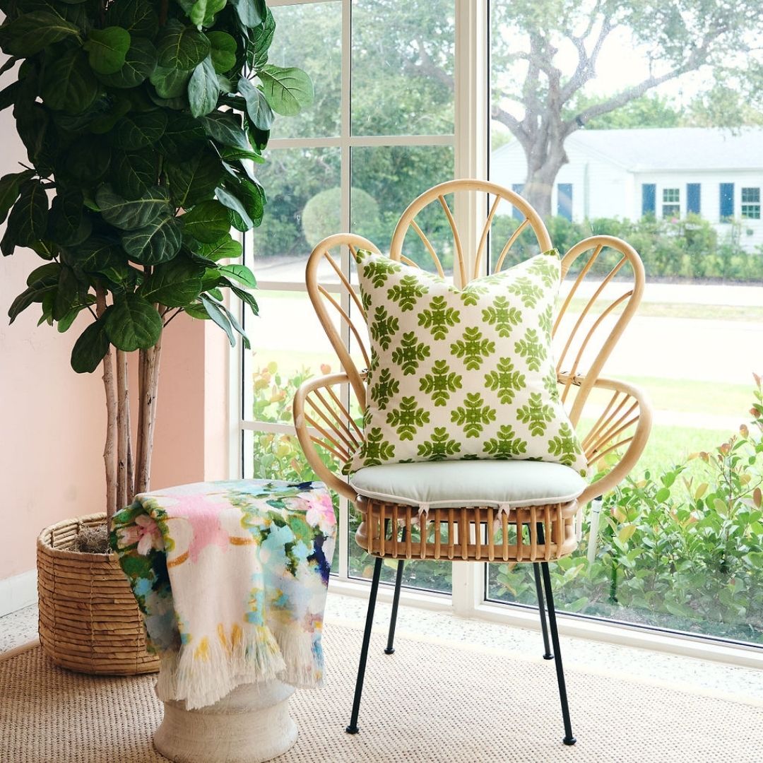 Nantucket Bloom Throw Blanket