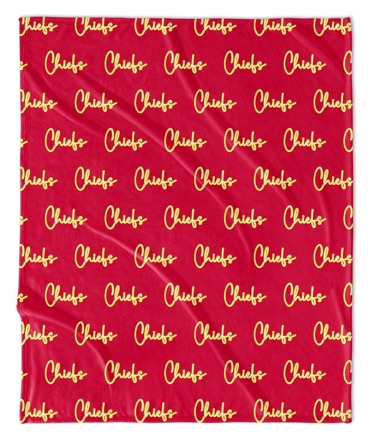 Cursive Repeat Mascot Blanket