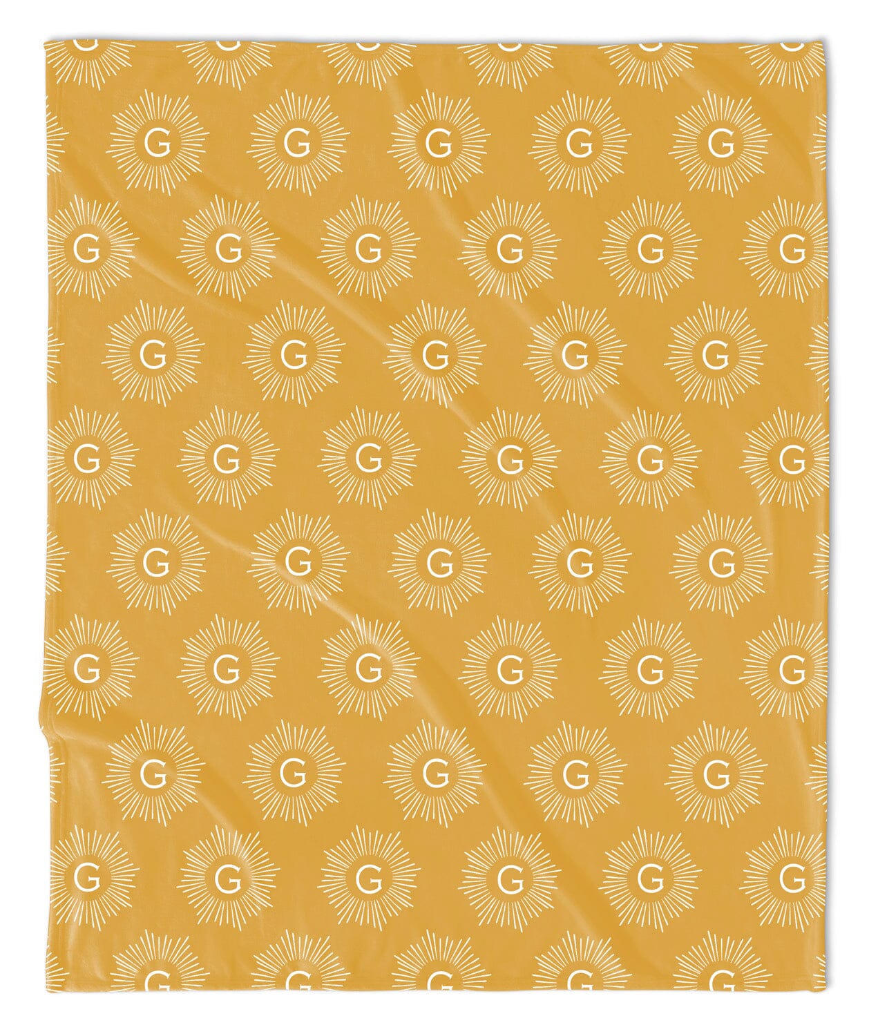 H3 X HB Sunburst Monogram Blanket