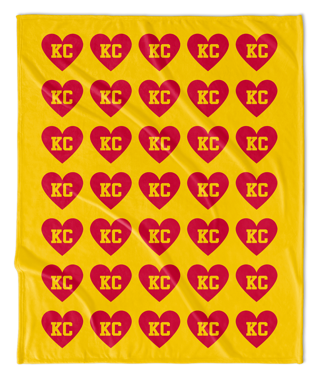 KC Hearts Blanket
