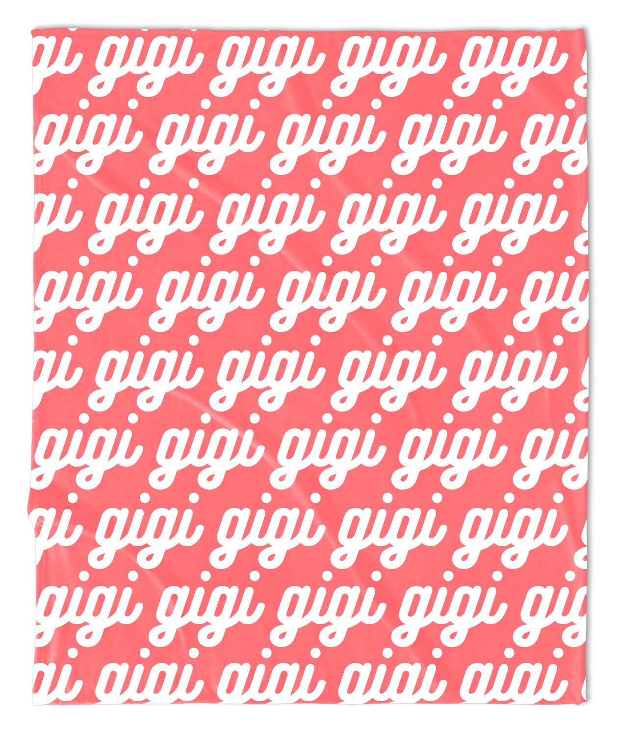 MOTHER'S DAY REPEAT THROW BLANKET -  RETRO CURSIVE