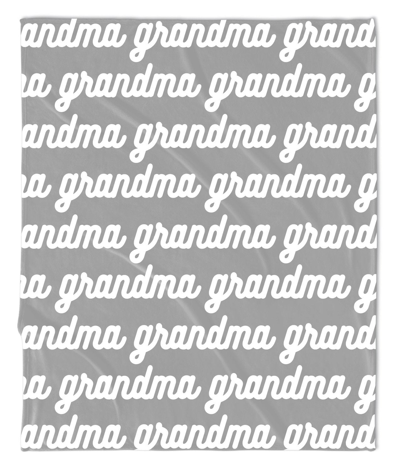 MOTHER'S DAY REPEAT THROW BLANKET -  RETRO CURSIVE