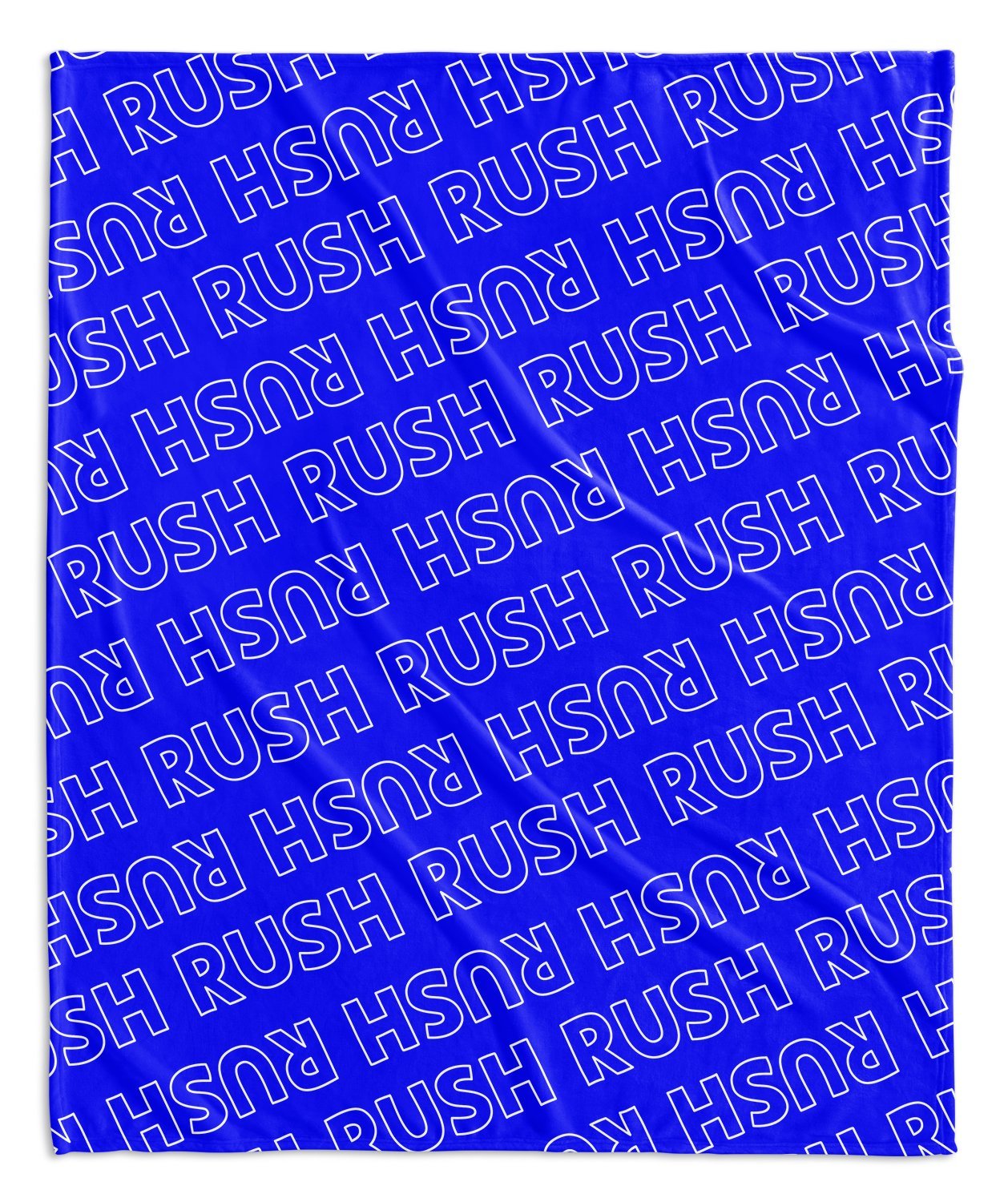 PERSONALIZED NAME BLANKET - OUTLINED