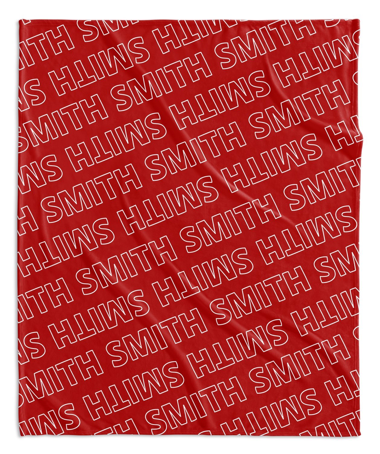 PERSONALIZED NAME BLANKET - OUTLINED