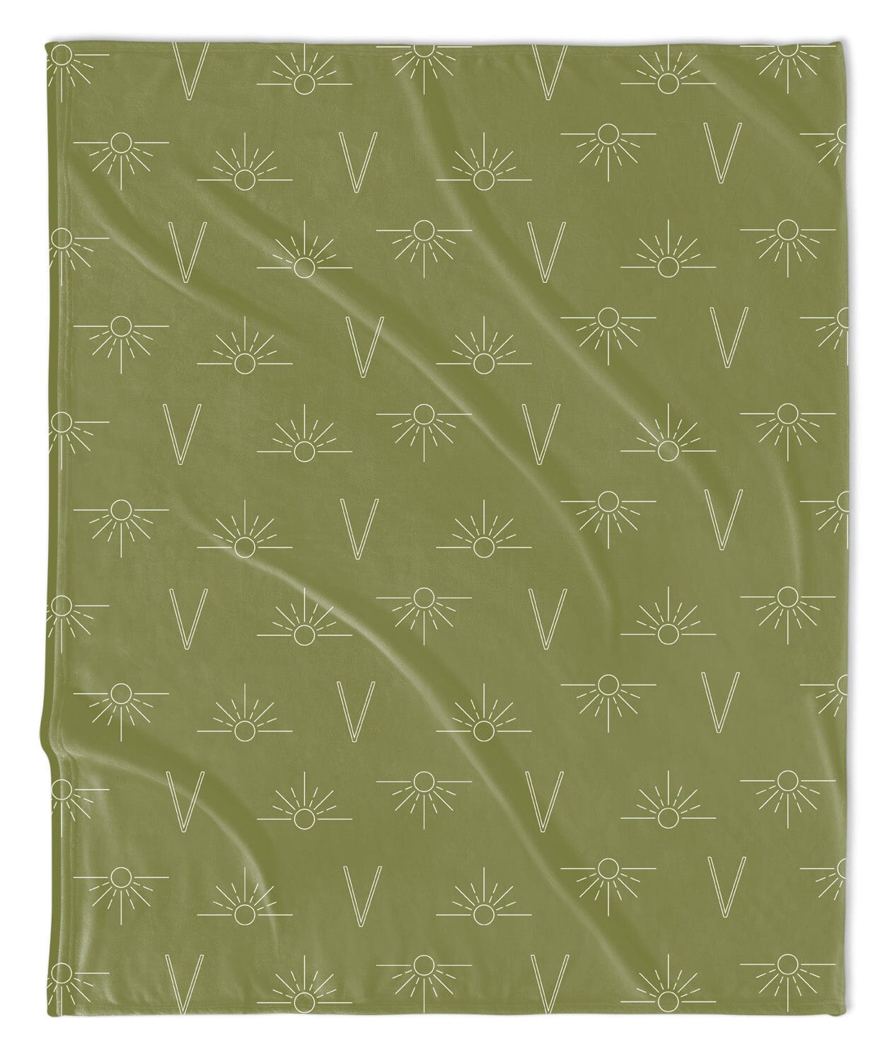 H3 X HB Sunrise Sunset Monogram Blanket