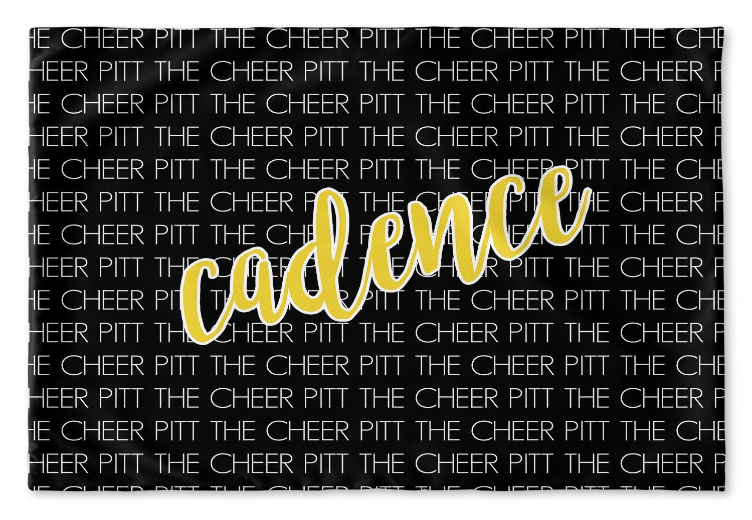 TEAM - CURSIVE PERSONALIZED NAME PILLOW SHAM