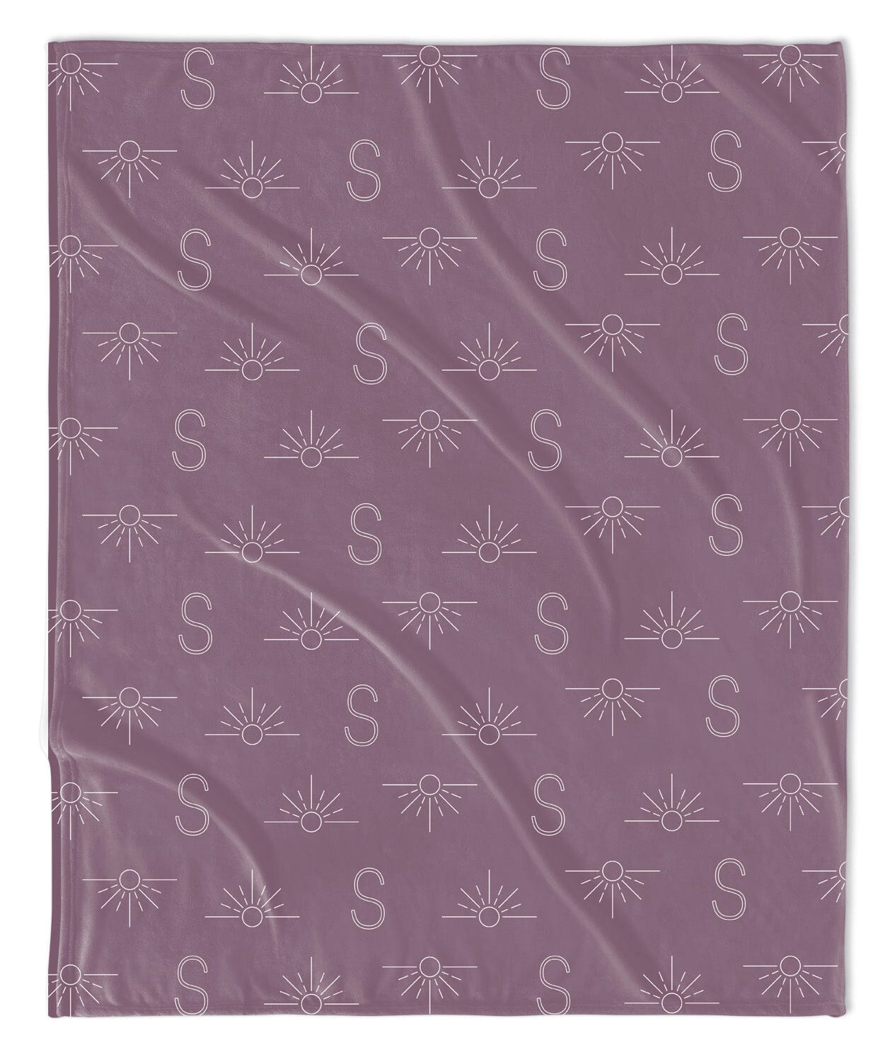 H3 X HB Sunrise Sunset Monogram Blanket