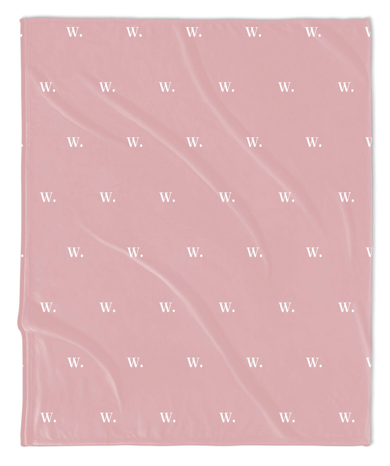 H3 X HB Simple Initial Monogram Blanket