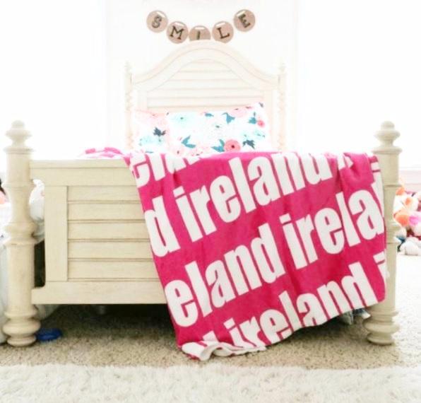 PERSONALIZED NAME BLANKET - BOLD (ALL COLOR OPTIONS)