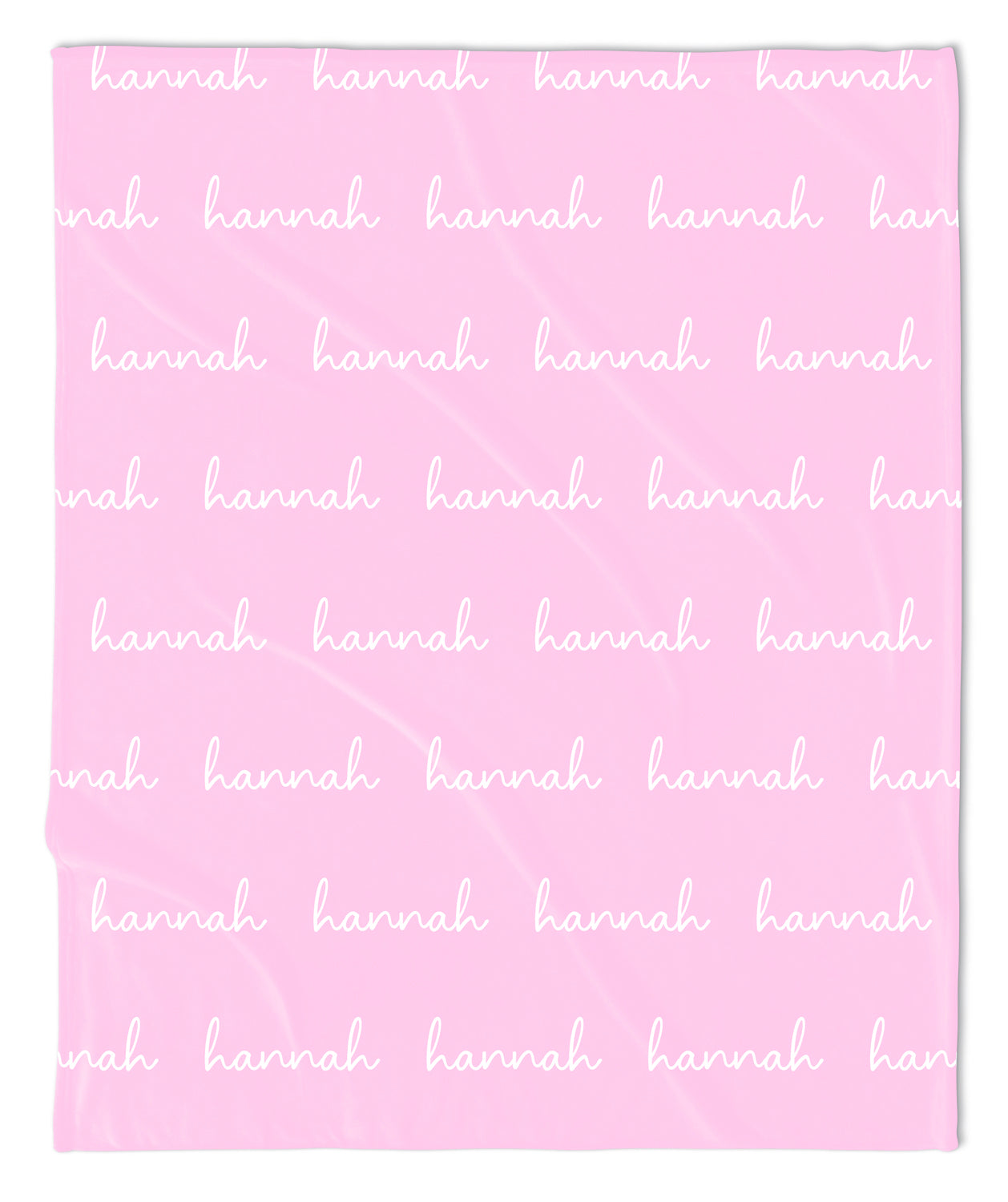 Personalized Name Blanket - Script (ALL COLOR OPTIONS)