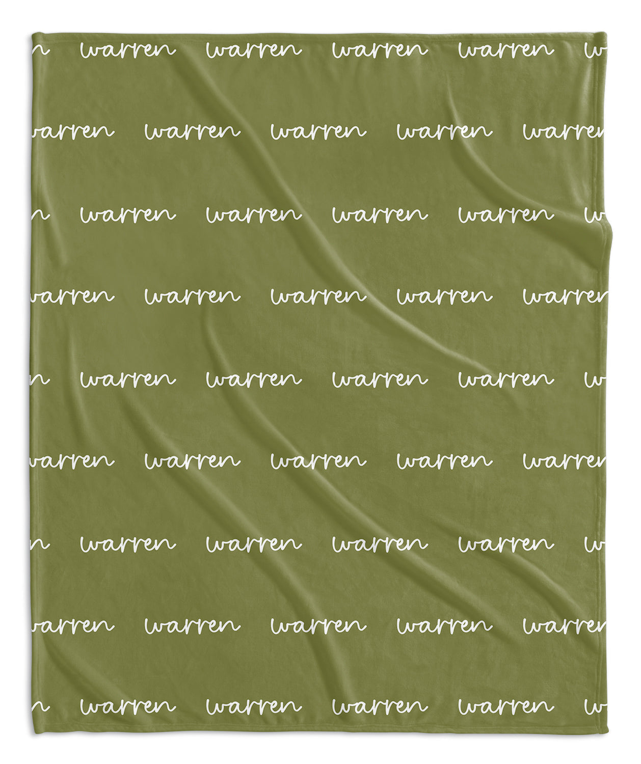 PERSONALIZED NAME BLANKET - SCRIPT (BOHO COLOR OPTIONS)