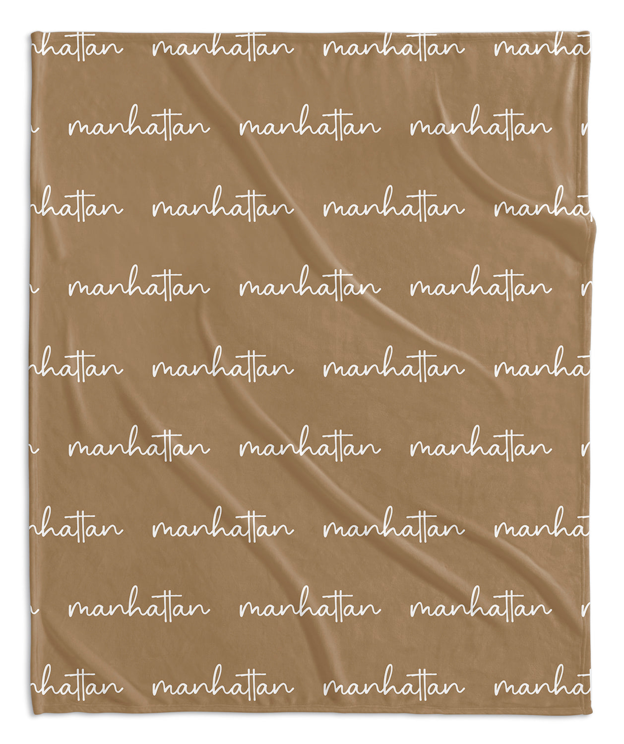PERSONALIZED NAME BLANKET - SCRIPT (BOHO COLOR OPTIONS)