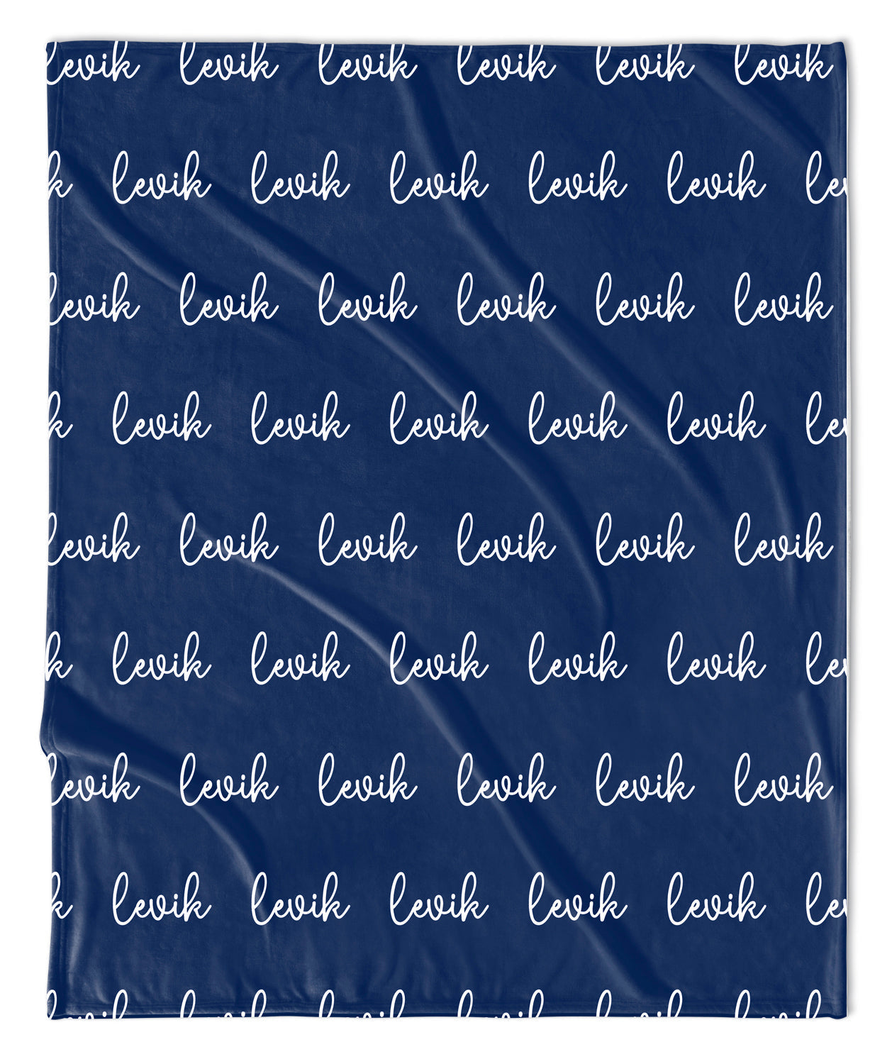 Personalized Name Blanket - Script (ALL COLOR OPTIONS)