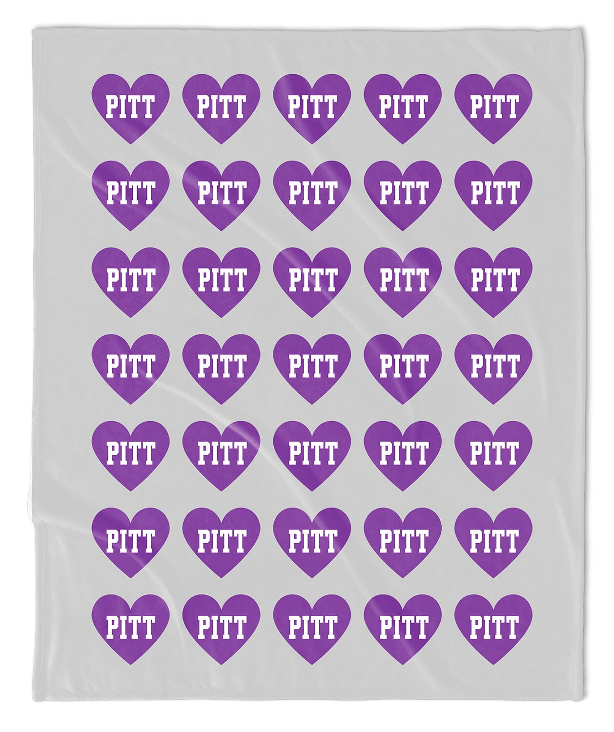 Custom Team Hearts Blanket