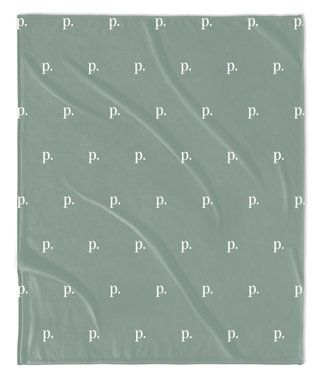 H3 X HB Simple Initial Monogram Blanket