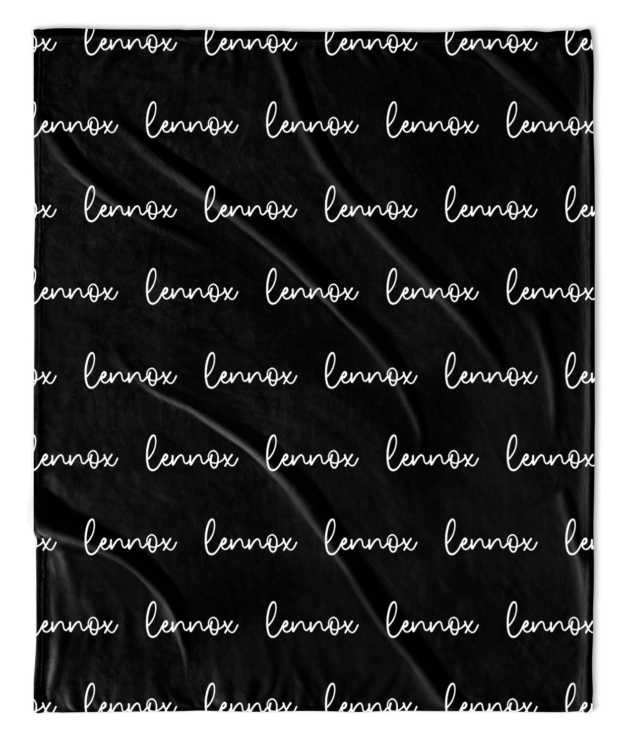 Personalized Name Blanket - Script (ALL COLOR OPTIONS)