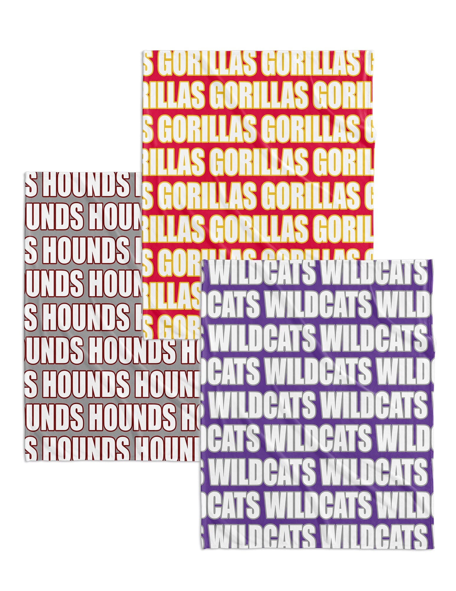 YOUR Team Custom Mascot Blanket