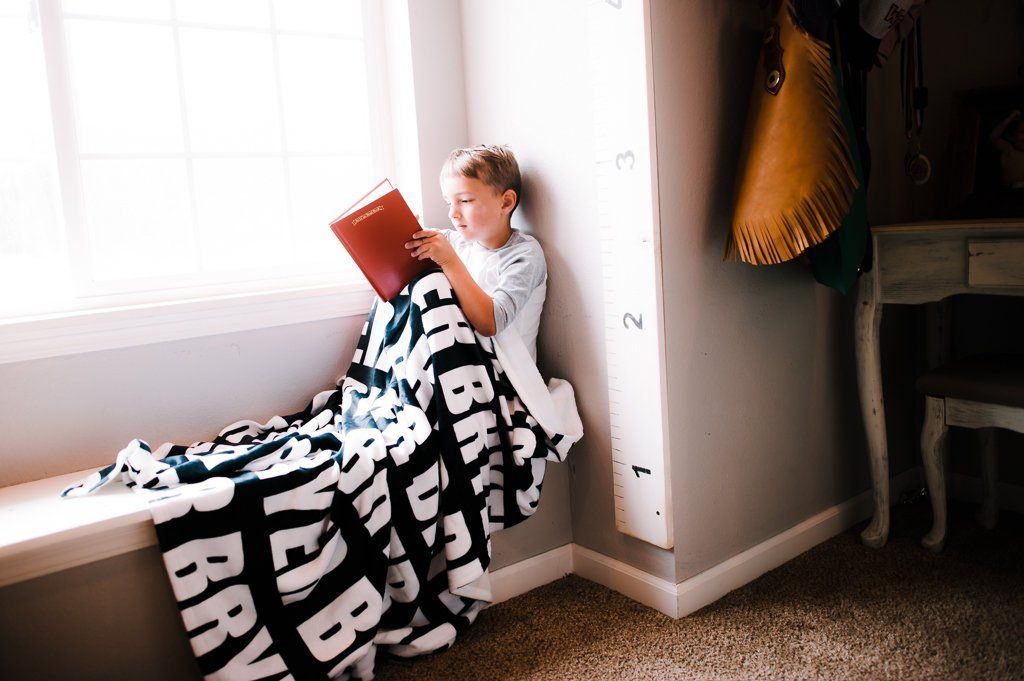 PERSONALIZED NAME BLANKET - BOLD (ALL COLOR OPTIONS)