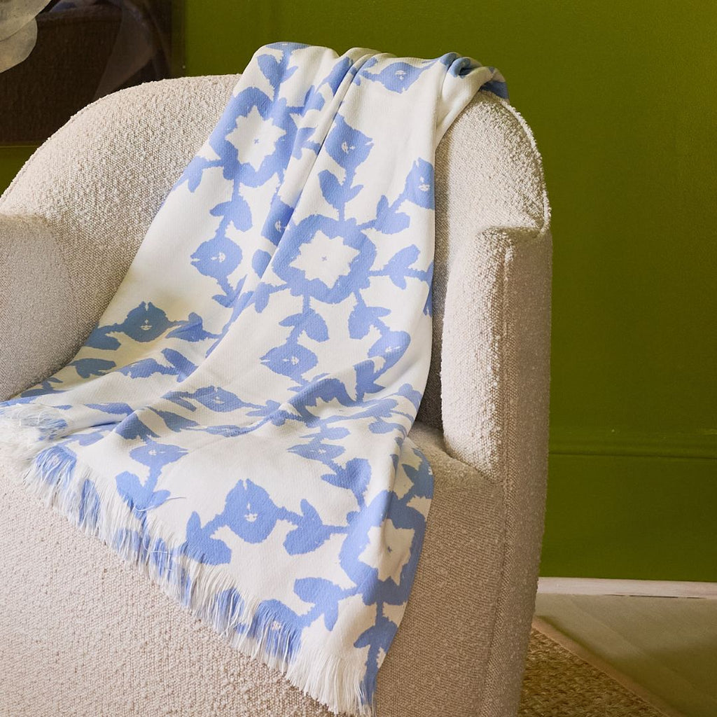 Highlands Chambray Throw Blanket