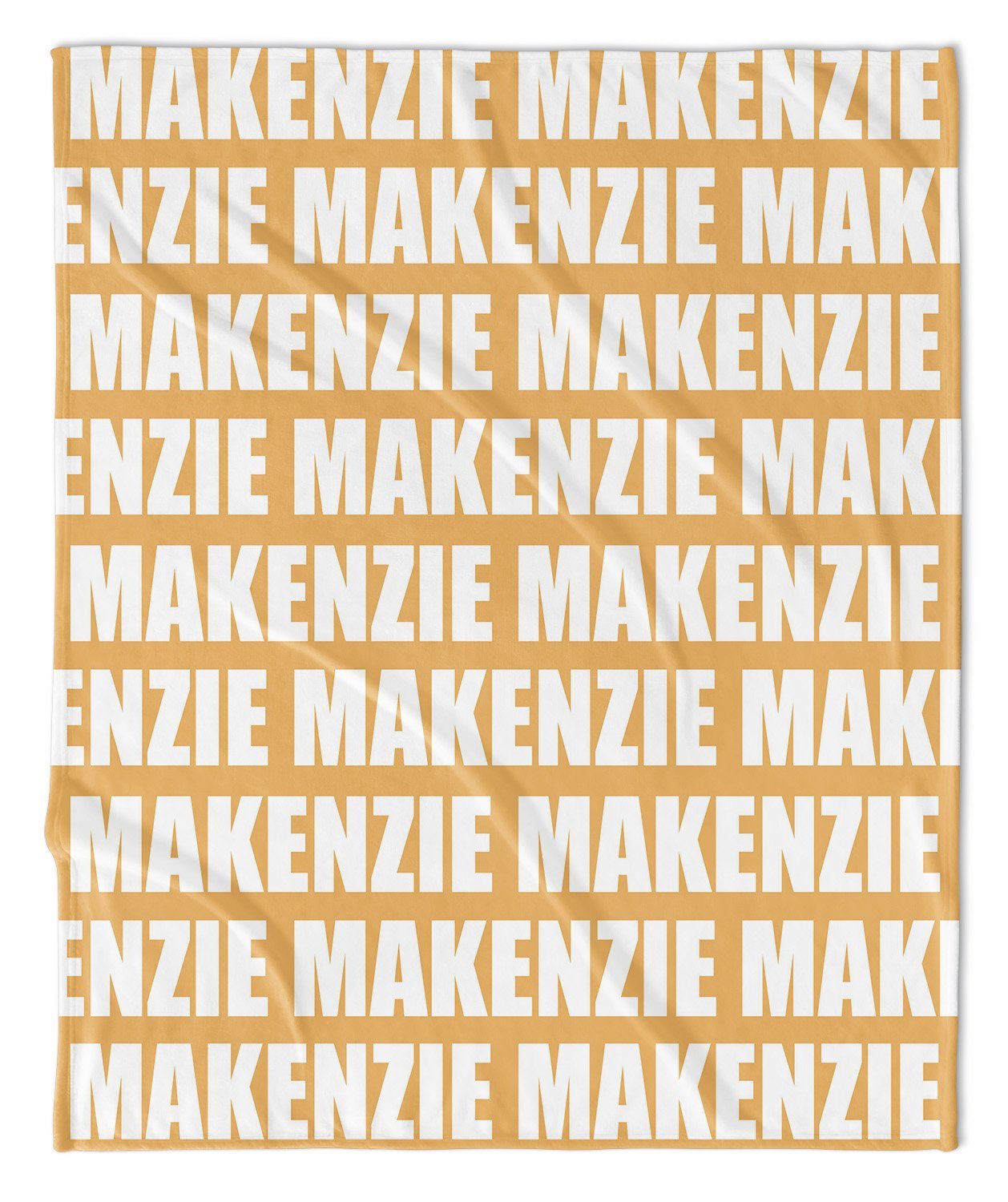 PERSONALIZED NAME BLANKET - BOLD (JEWEL TONE COLOR OPTIONS)