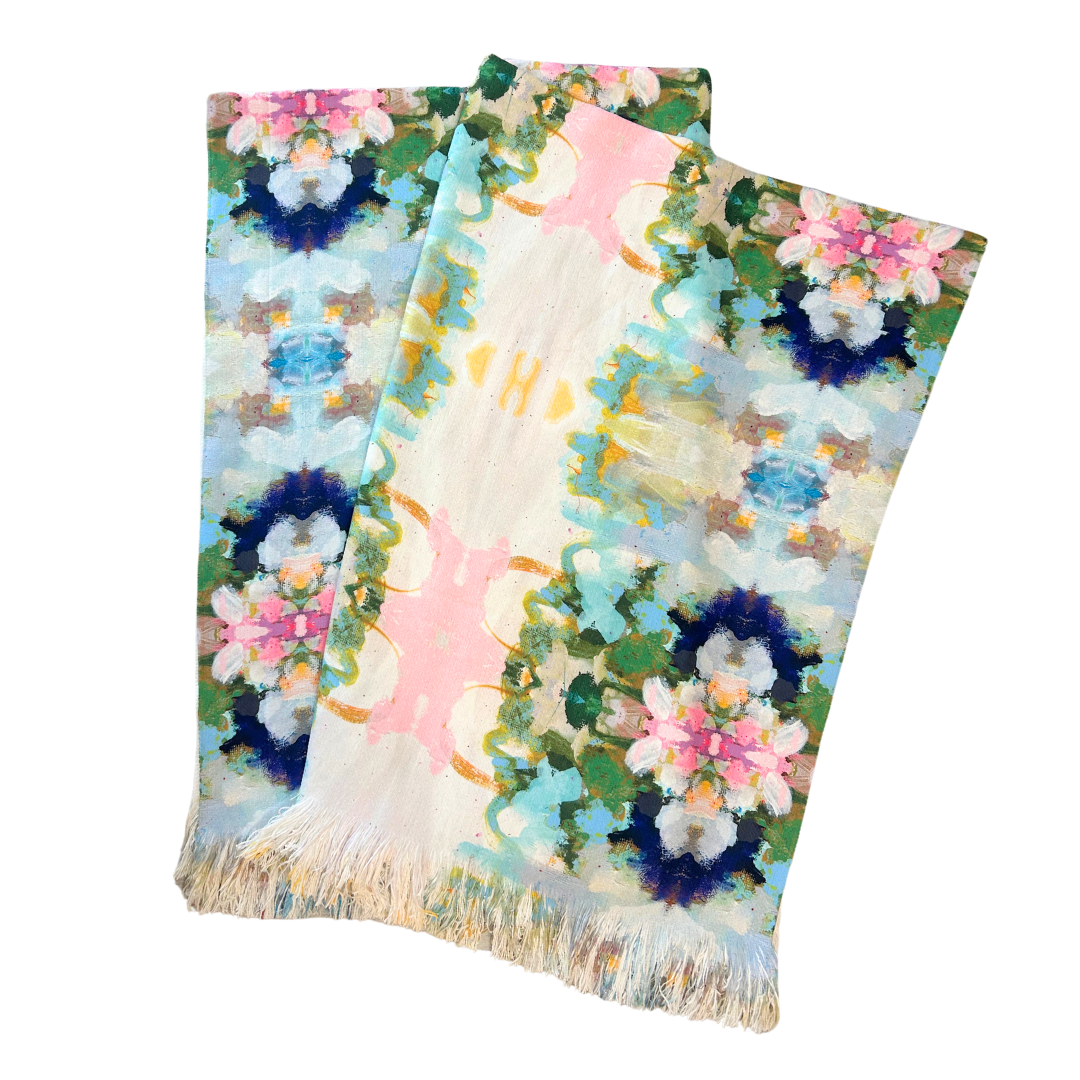 Nantucket Bloom Throw Blanket