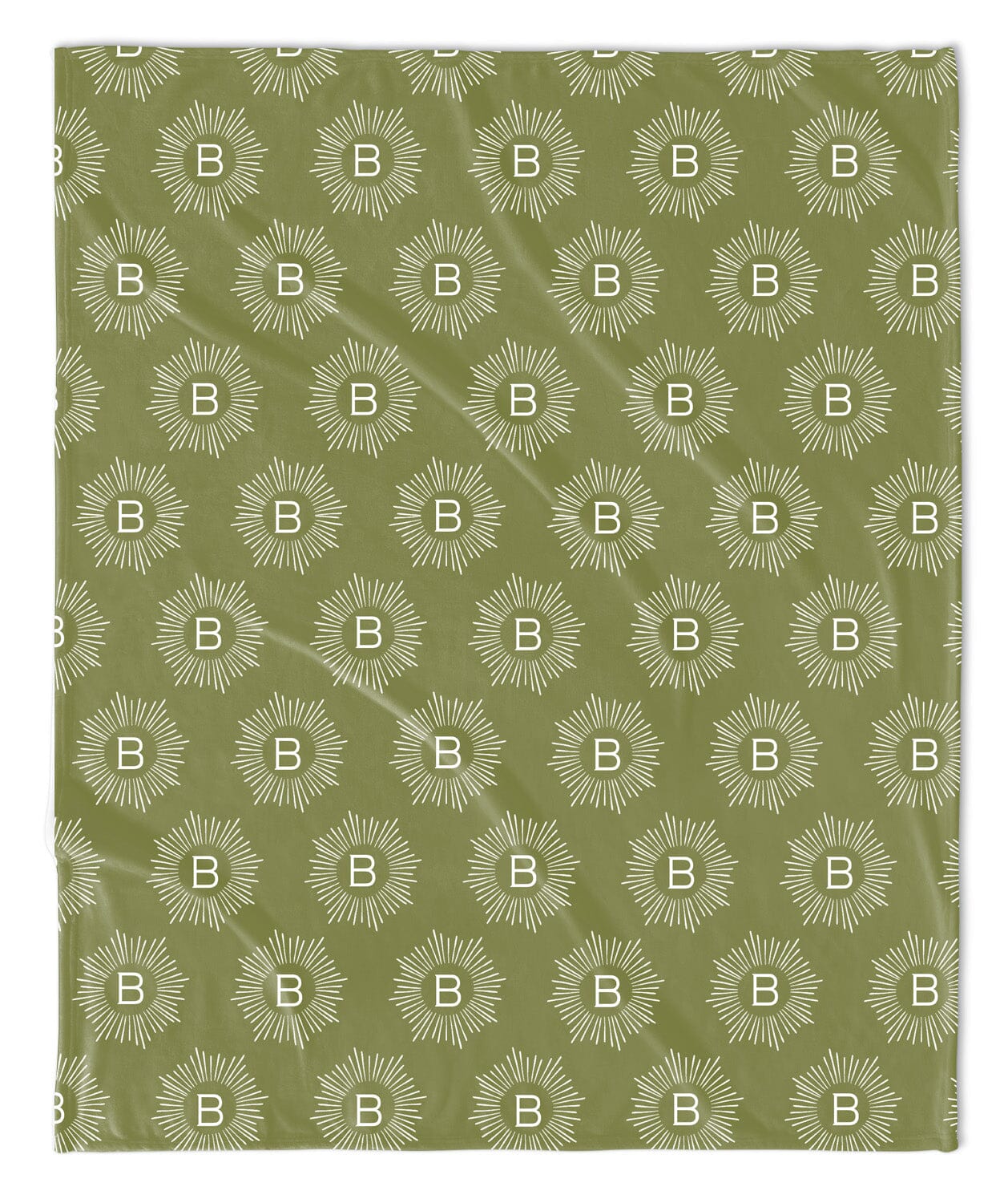 H3 X HB Sunburst Monogram Blanket