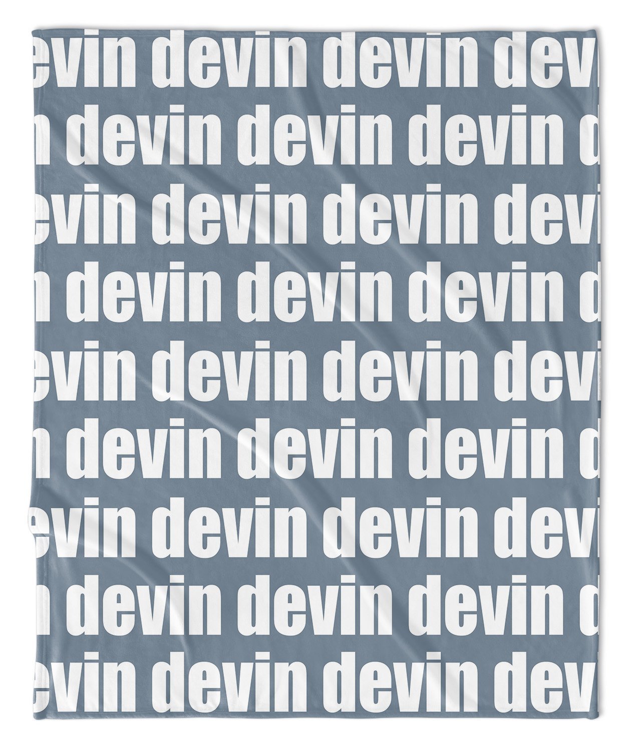 PERSONALIZED NAME BLANKET - BOLD (JEWEL TONE COLOR OPTIONS)