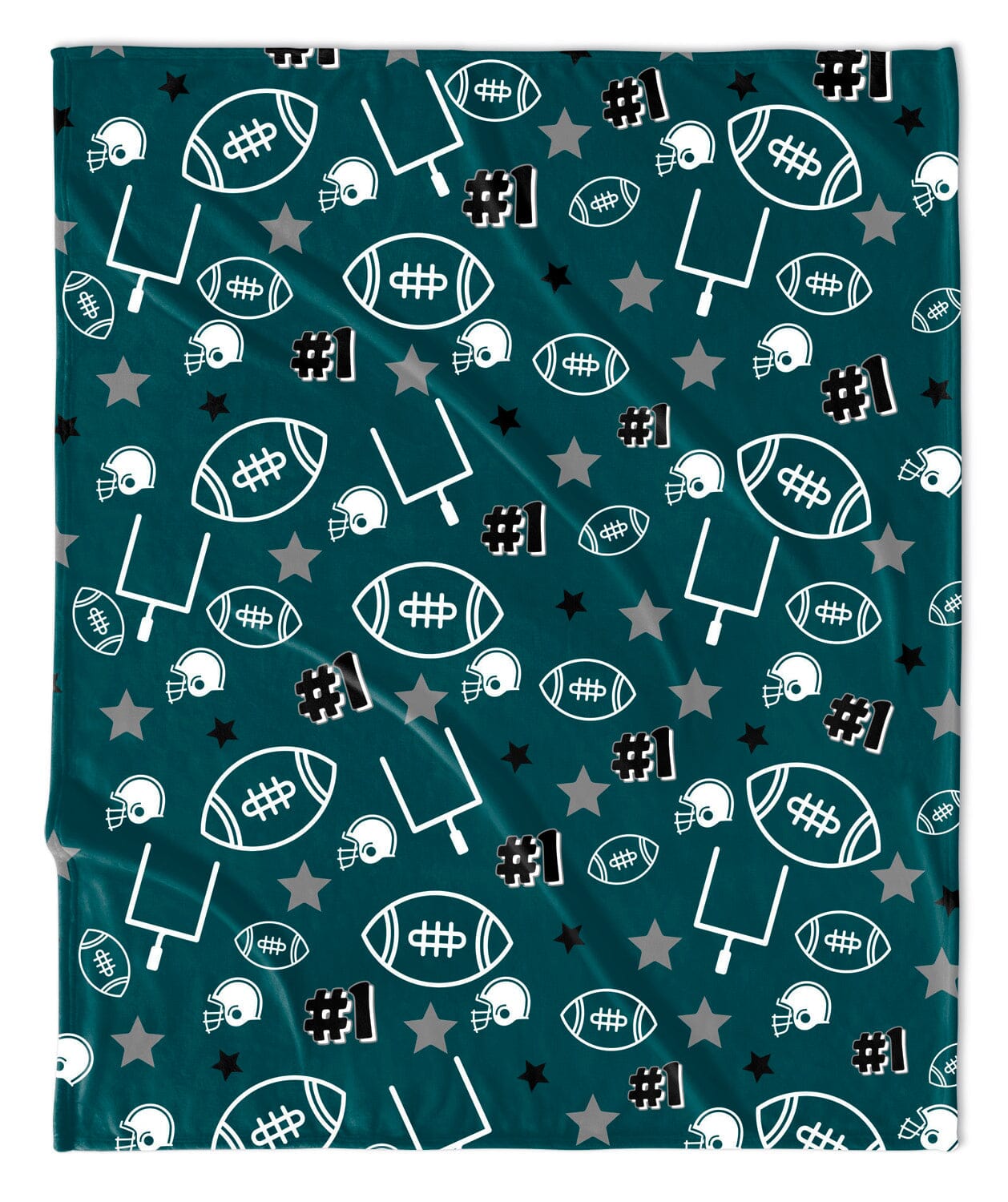 Philadelphia Touchdown Football Blanket