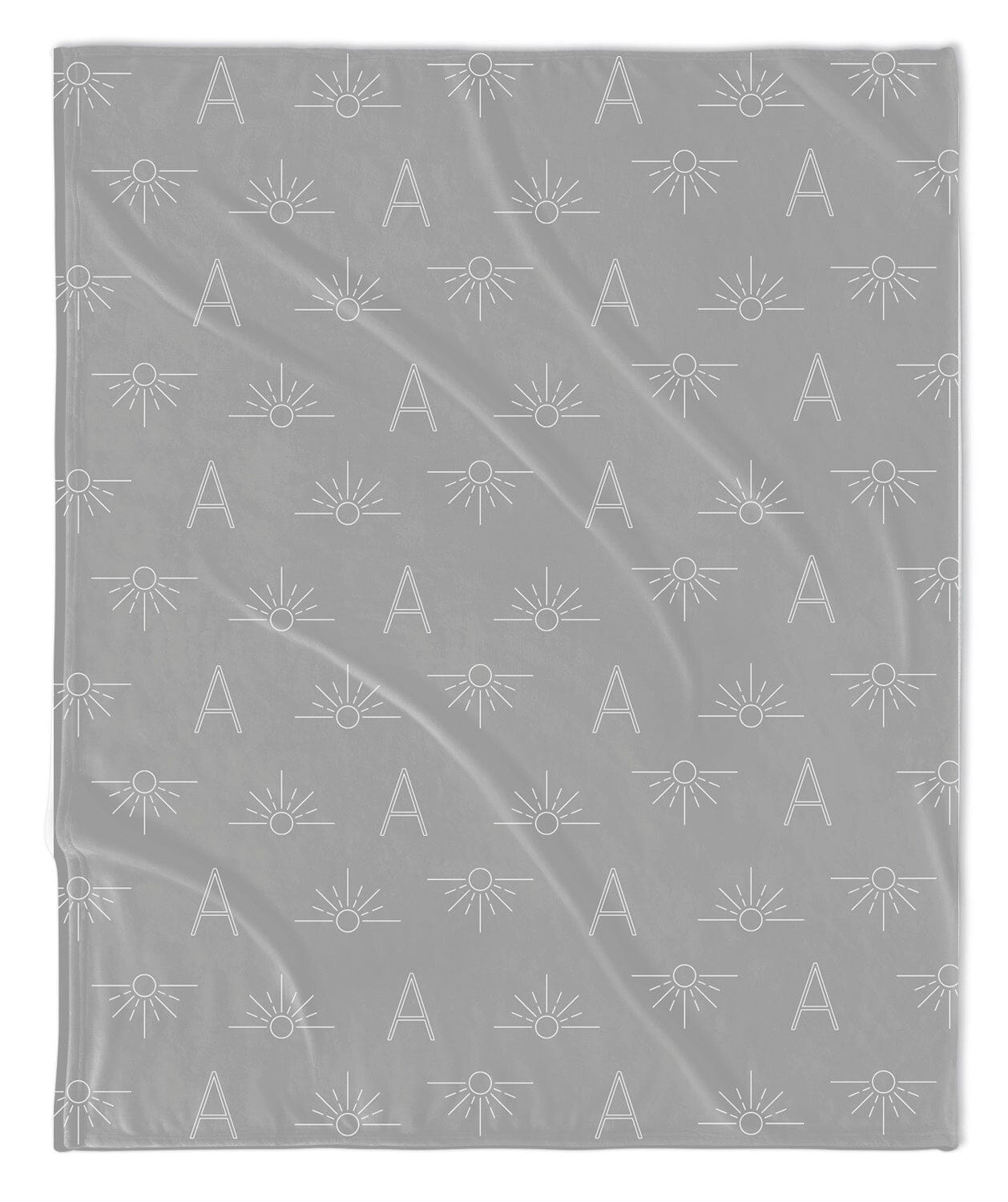 H3 X HB Sunrise Sunset Monogram Blanket