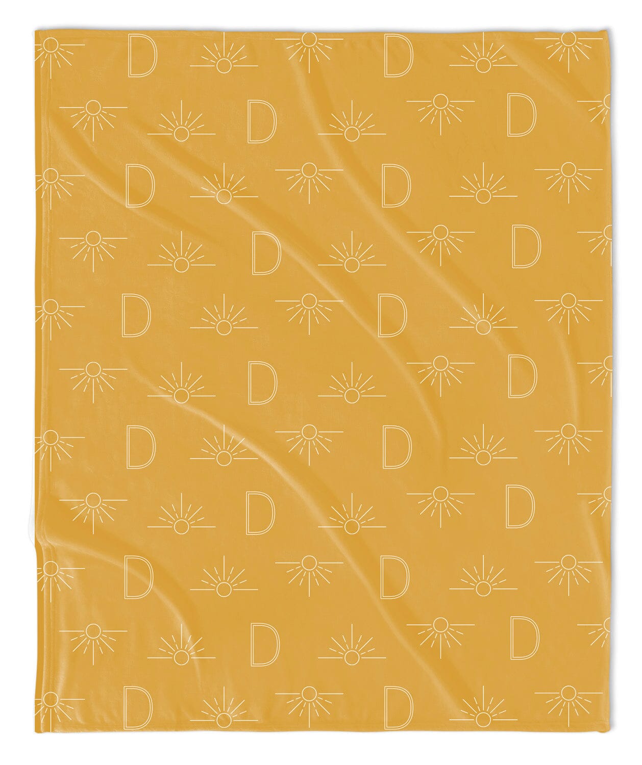 H3 X HB Sunrise Sunset Monogram Blanket