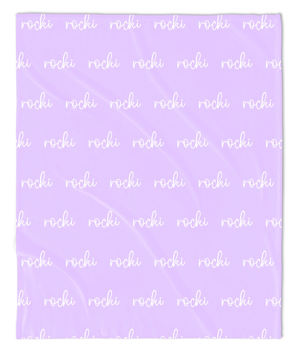 Personalized Name Blanket - Script (ALL COLOR OPTIONS)