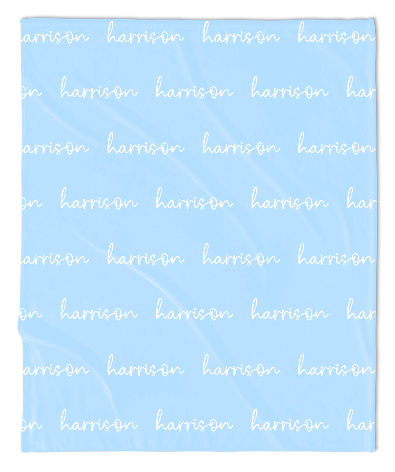 Personalized Name Blanket - Script (ALL COLOR OPTIONS)