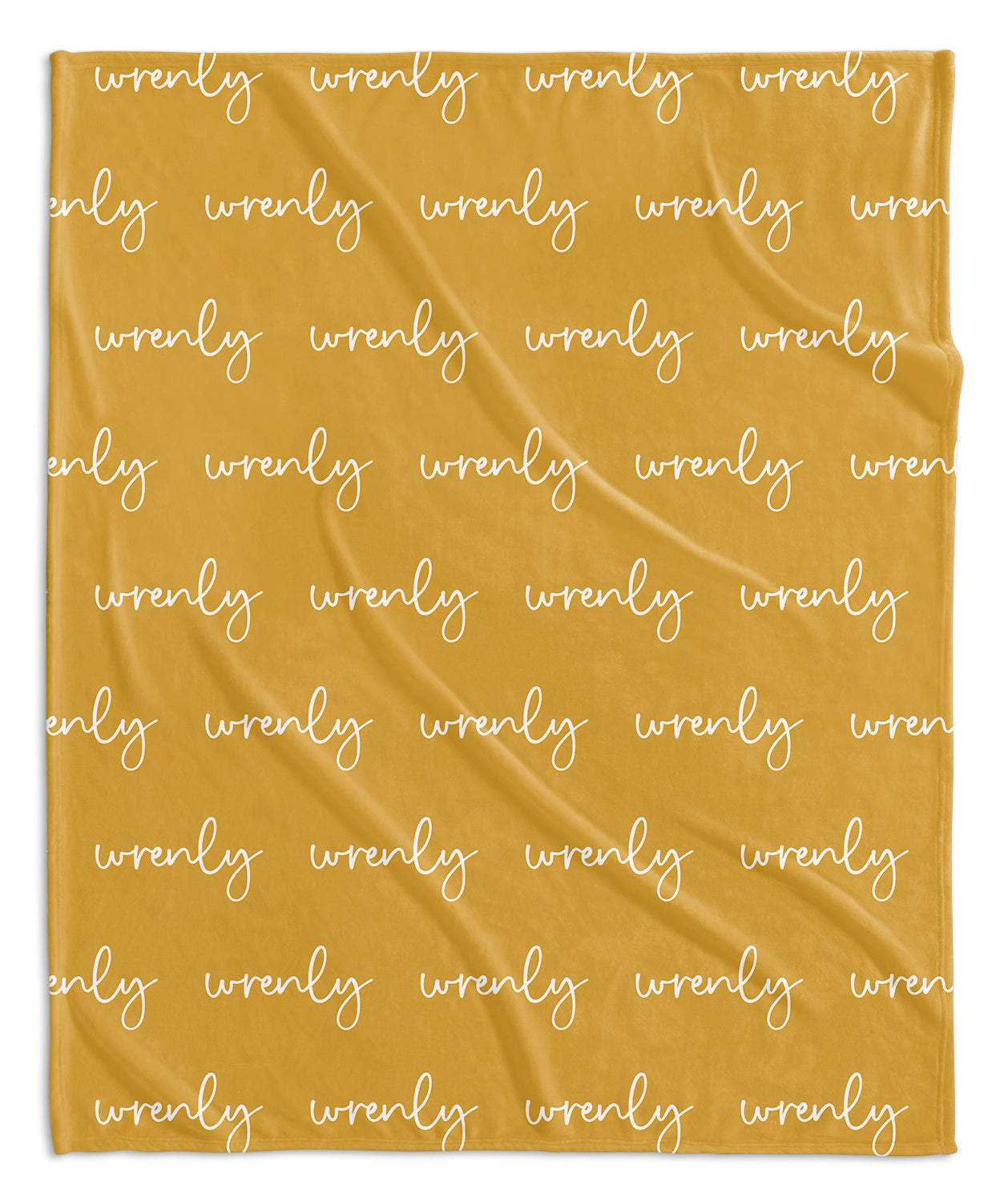 PERSONALIZED NAME BLANKET - SCRIPT (BOHO COLOR OPTIONS)