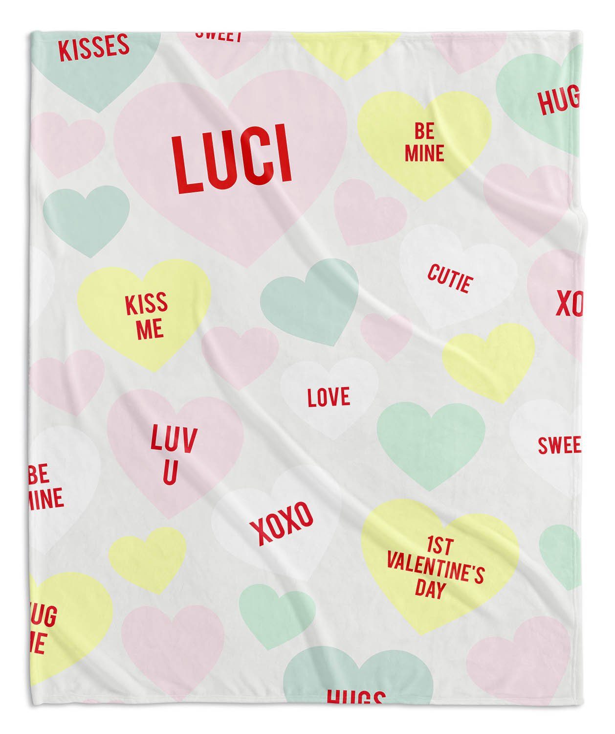CONVO HEARTS VALENTINE'S BLANKET