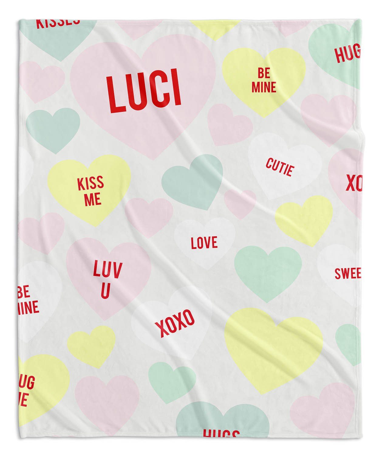 CONVO HEARTS VALENTINE'S BLANKET