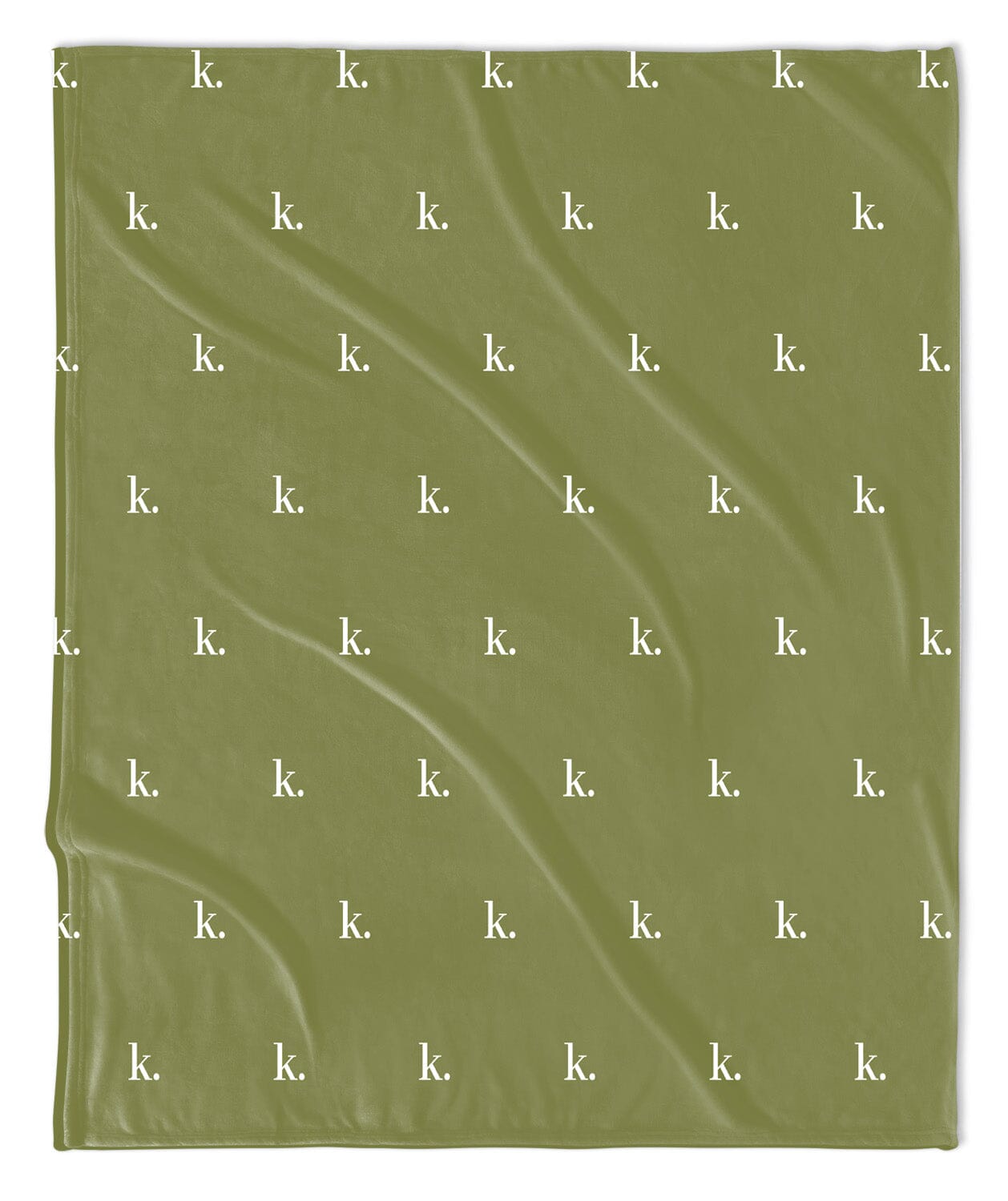 H3 X HB Simple Initial Monogram Blanket