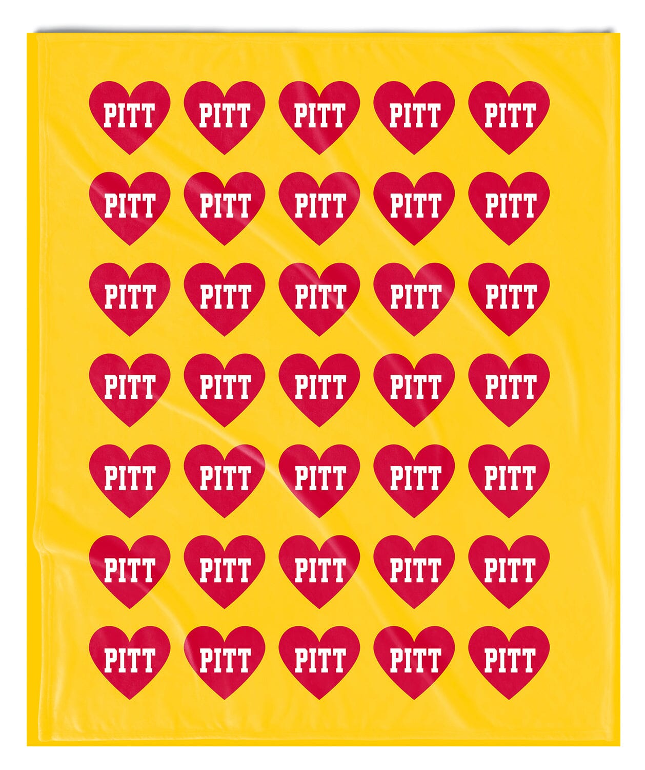 Custom Team Hearts Blanket