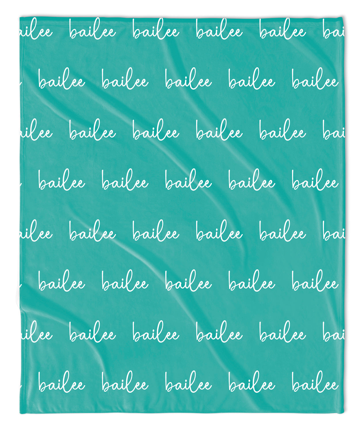 Personalized Name Blanket - Script (ALL COLOR OPTIONS)